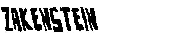 Zakenstein字体