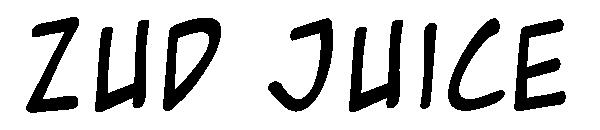 Zud Juice字体
