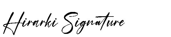 Hirarki Signature