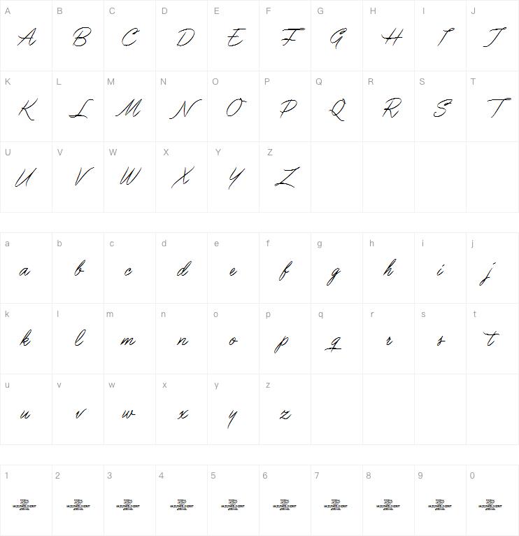 Pincello script字体