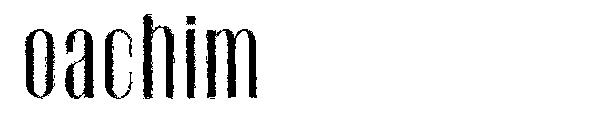 Oachim字体