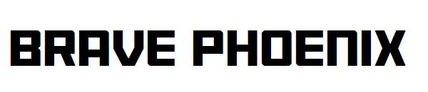 Brave phoenix字体