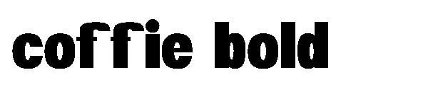 Coffie bold字体