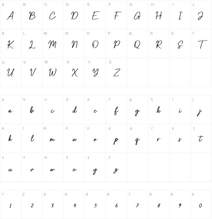 Gastela字体