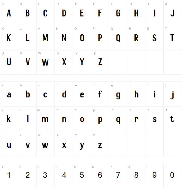 Choleric字体
