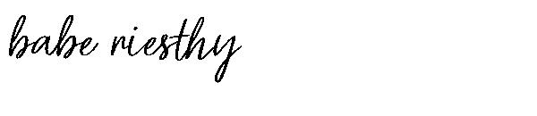 babe riesthy