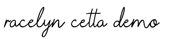 racelyn cetta demo