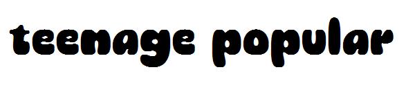 teenage popular