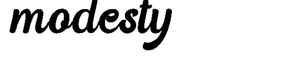 modesty
