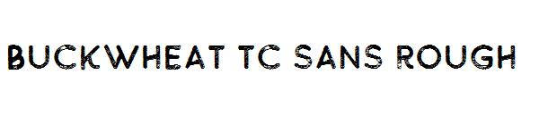 buckwheat tc sans rough