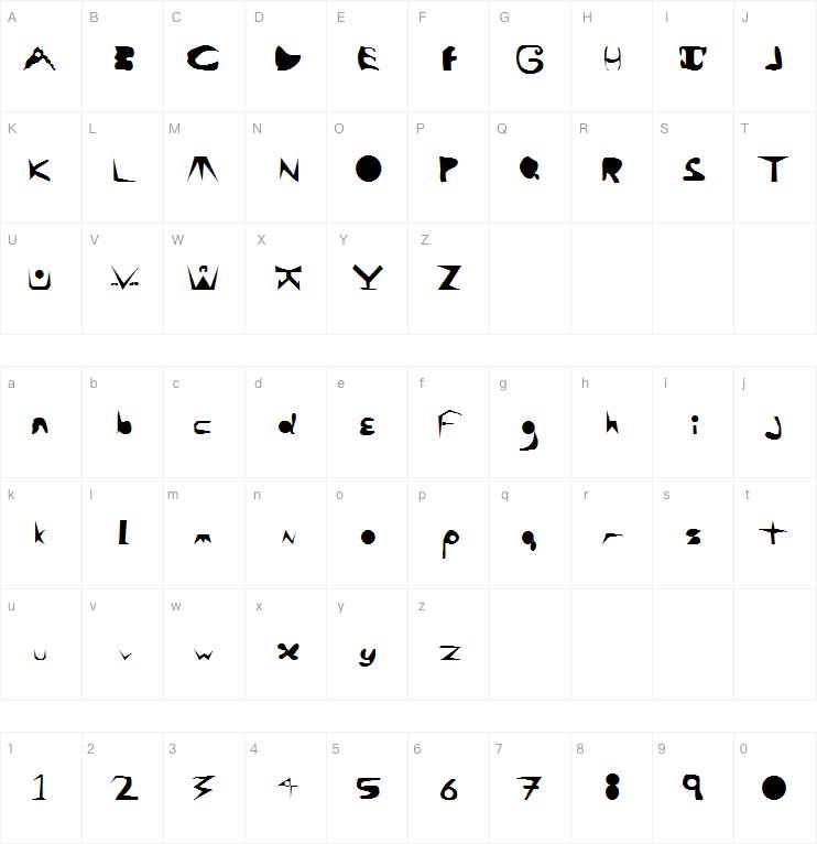 Alacarte字体