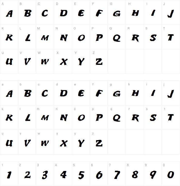 Anodeton字体