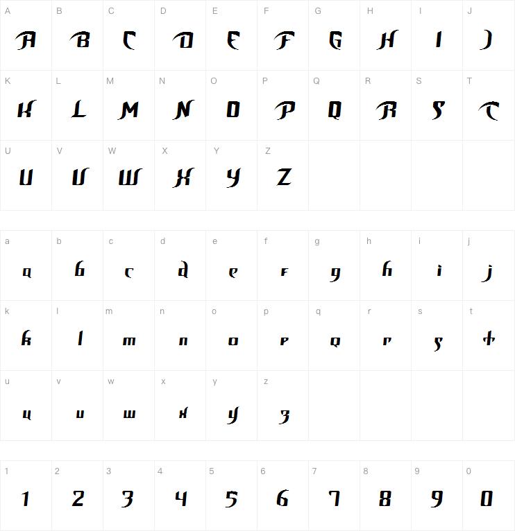 Birdsofprey字体