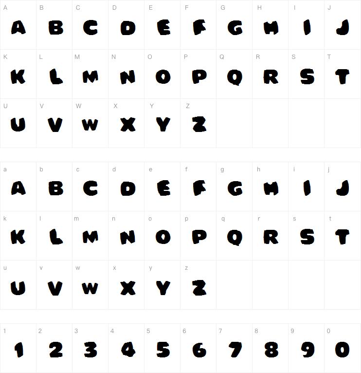 Bomberman字体