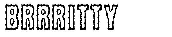 Brrritty字体