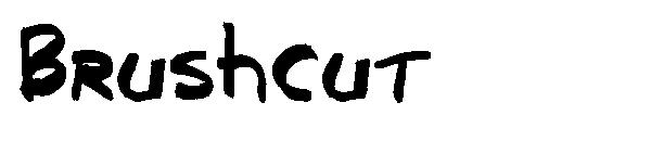 Brushcut字体