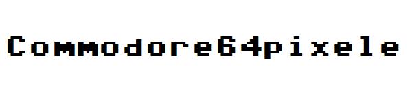 Commodore64pixele字体下载