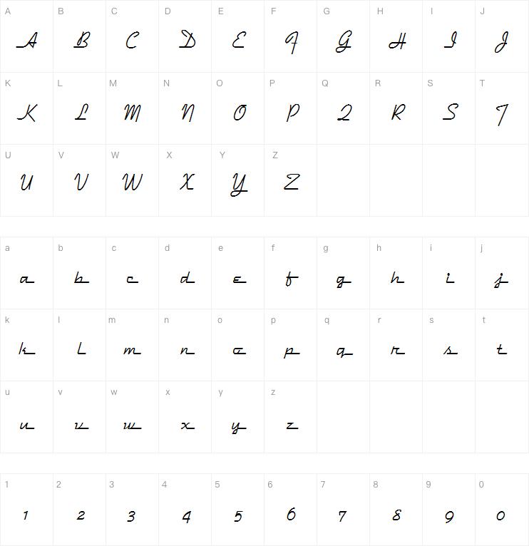 DymaxionScript字体