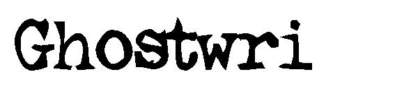 Ghostwri字体
