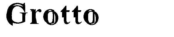 Grotto字体
