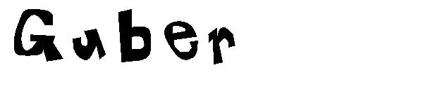 Guber字体