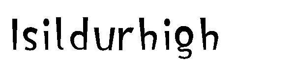 Isildurhigh字体