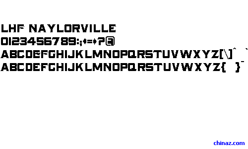 LHF Naylorville字体
