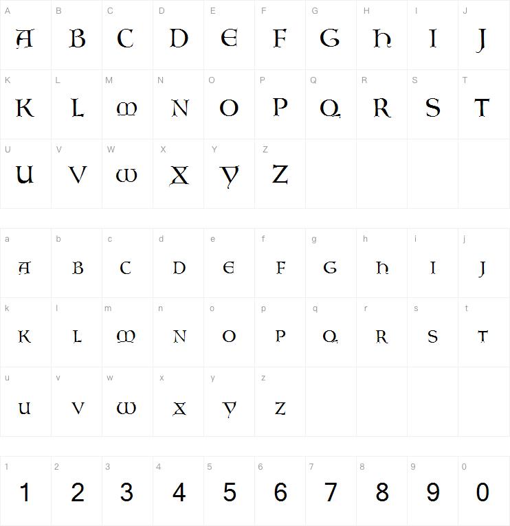Lombardic字体