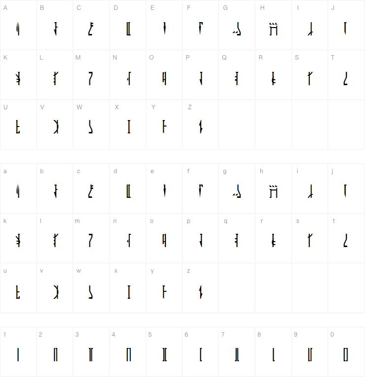 Mandalorian字体