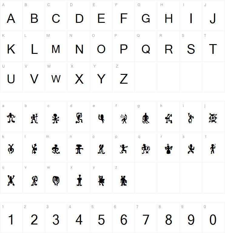Numberone字体