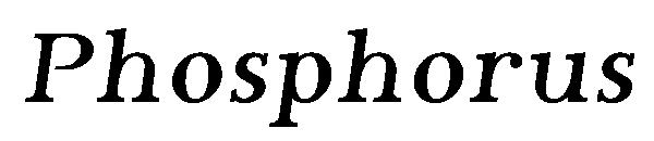 Phosphorus字体