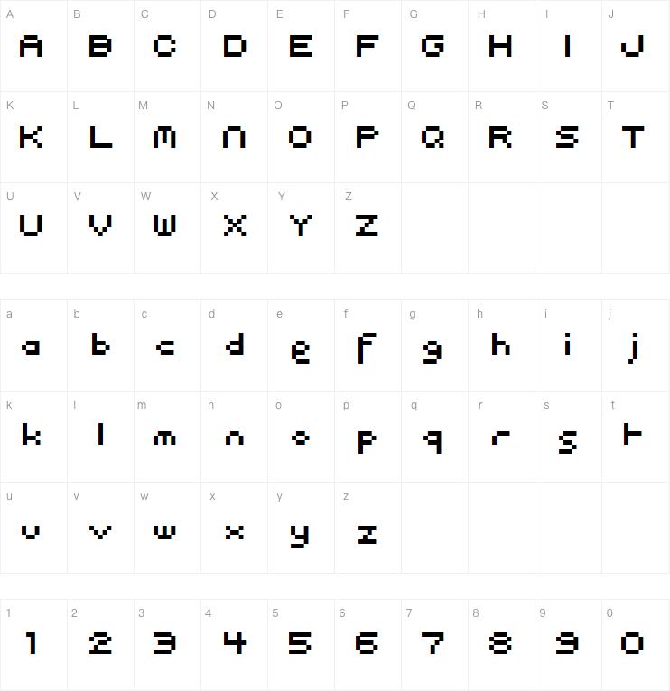 Pixel字体