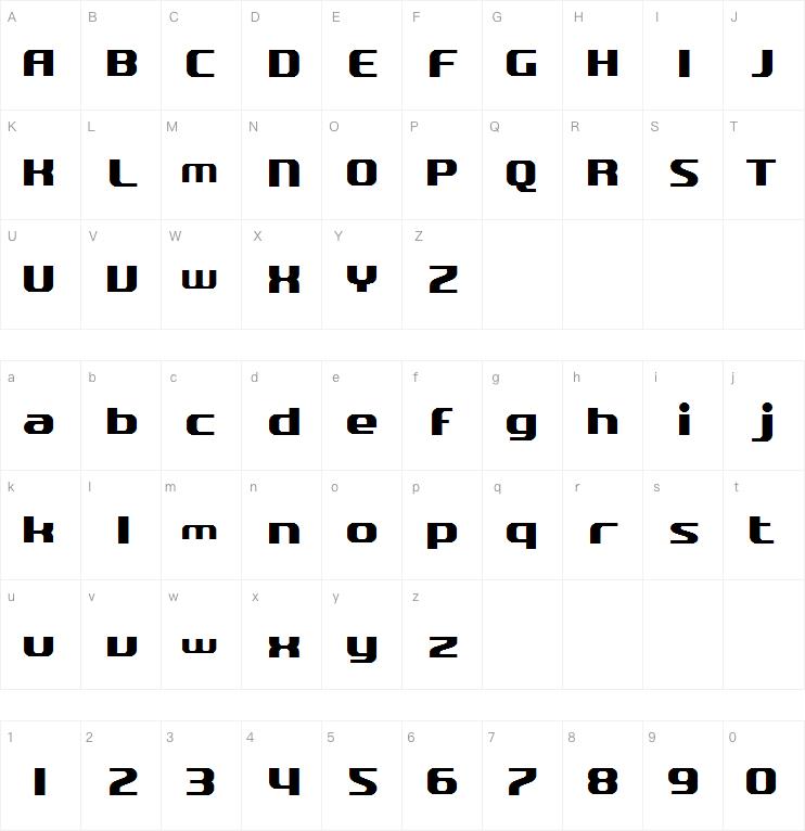 Quartzite10字体