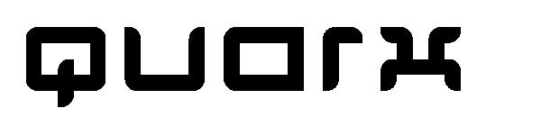 Quarx字体