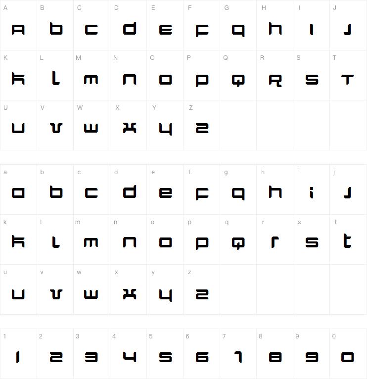 Quarx字体