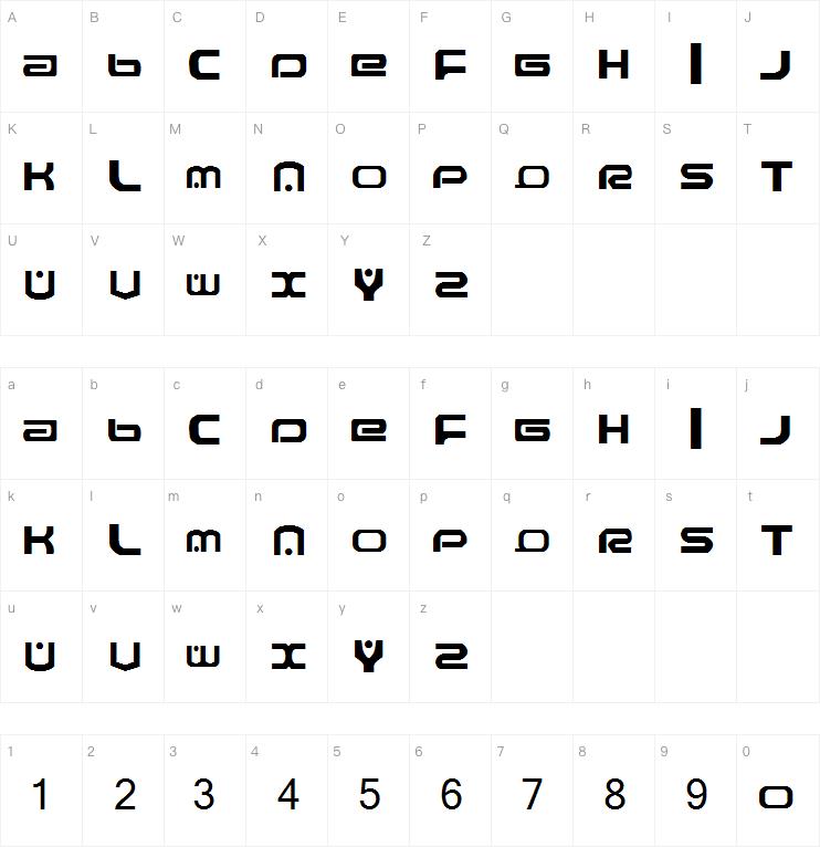 Raveflire字体