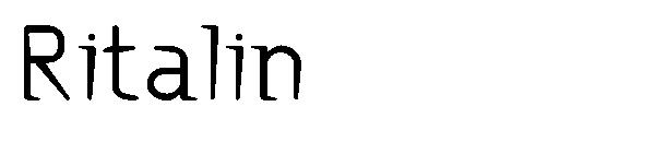 Ritalin字体