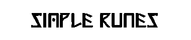 Simple runes
