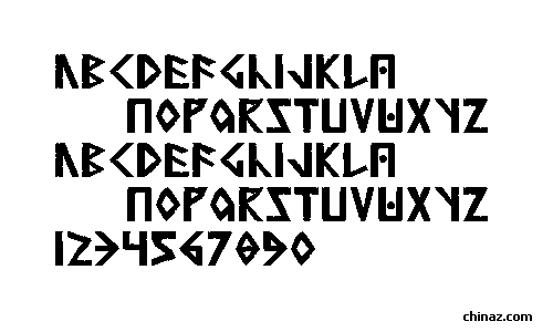 Simple runes字体