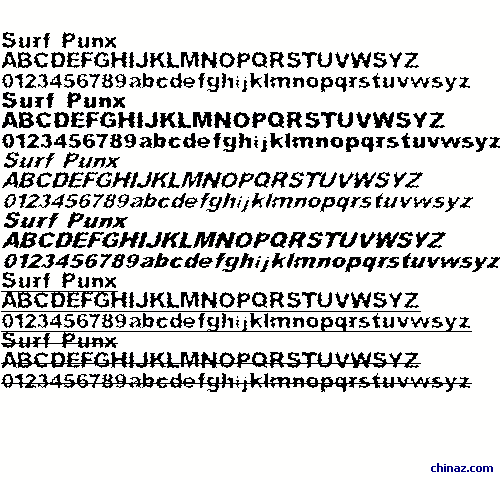 Surf Punx字体