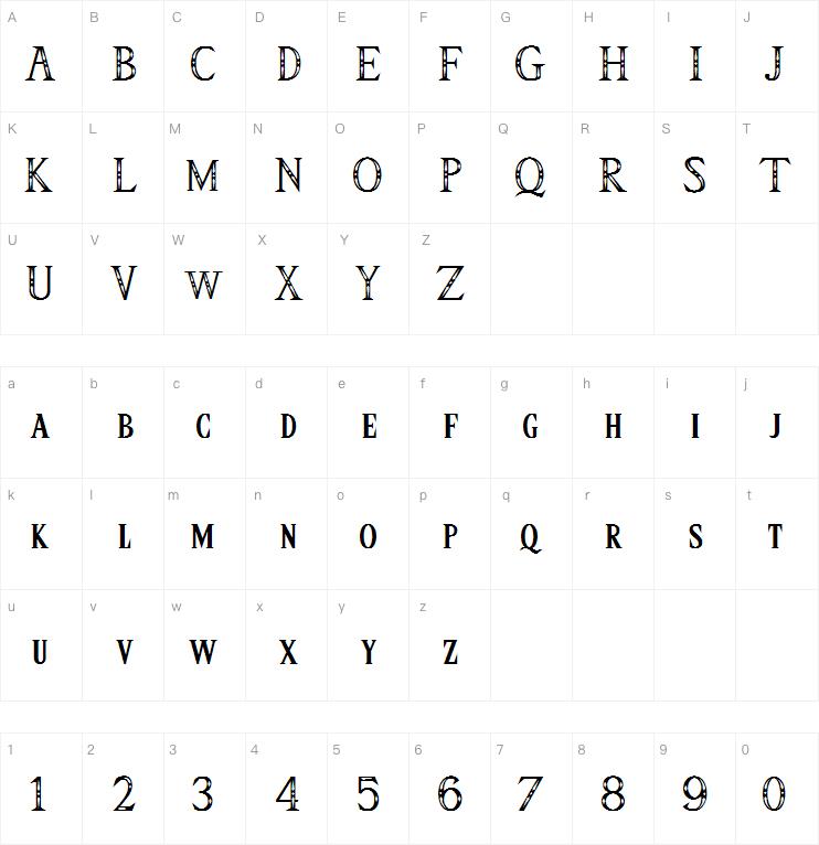 Triforce字体