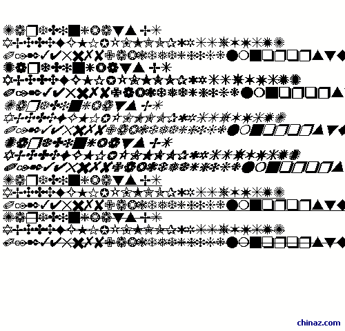 ZapfDingbats BT字体