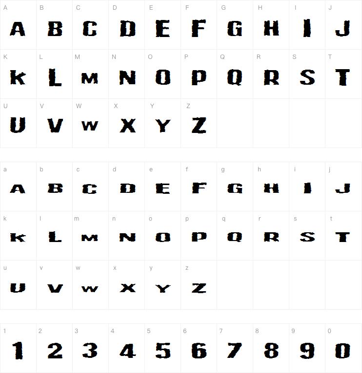 Vulgardop字体