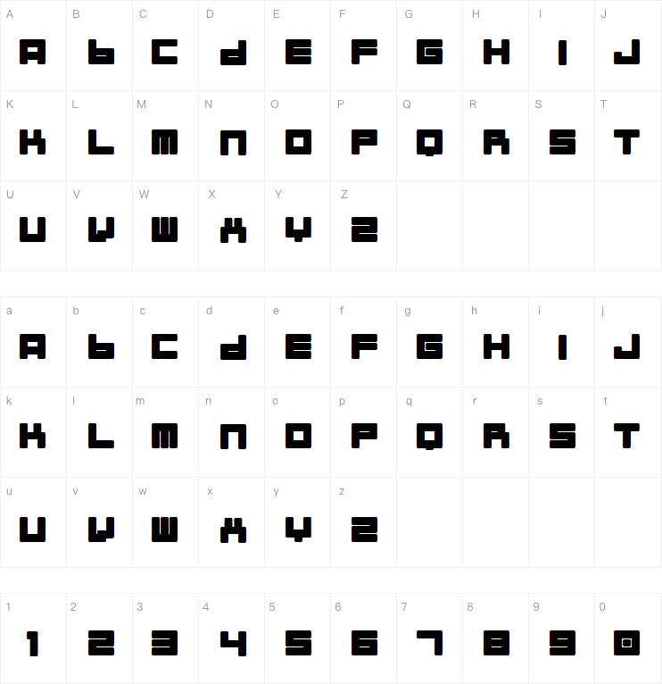 Almanaque字体