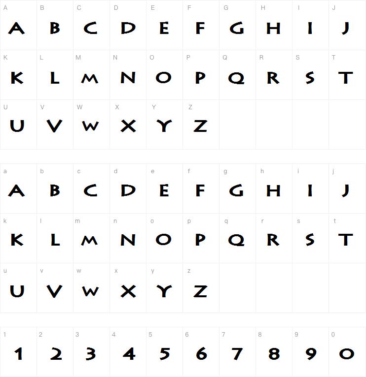 LANGER字体