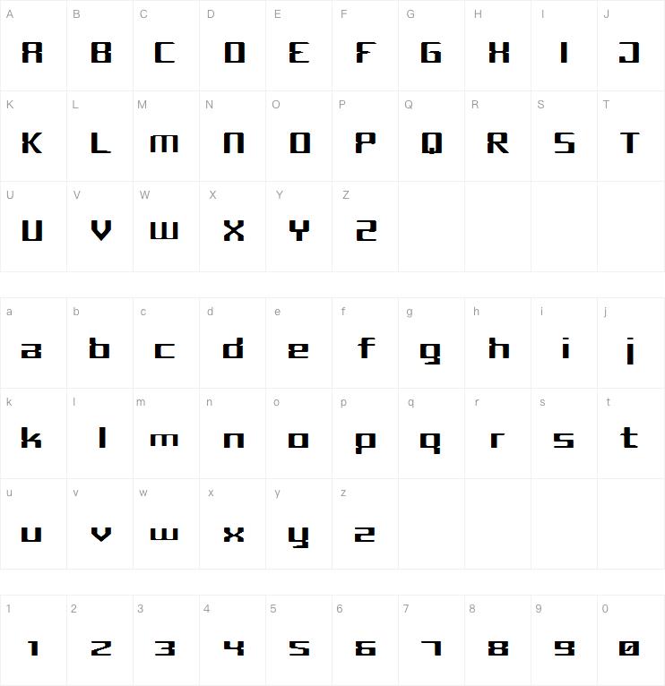 TYPETALK字体