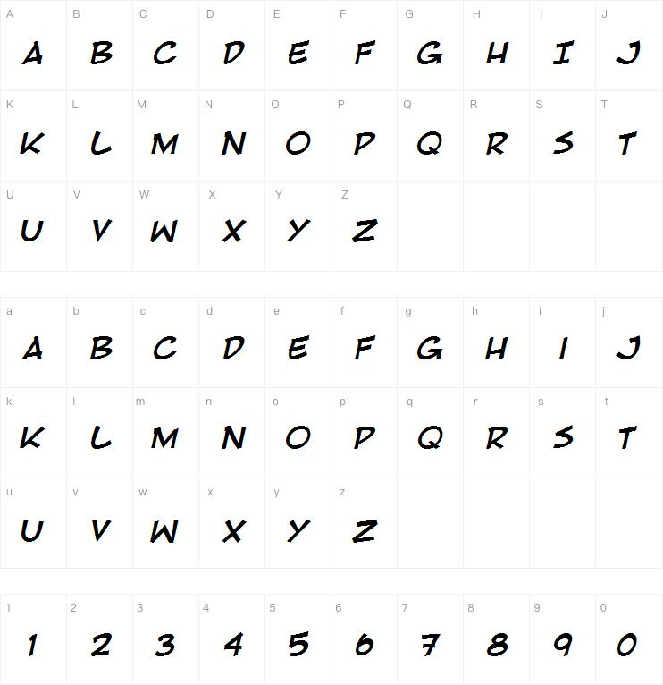 RivenShieldItalic字体