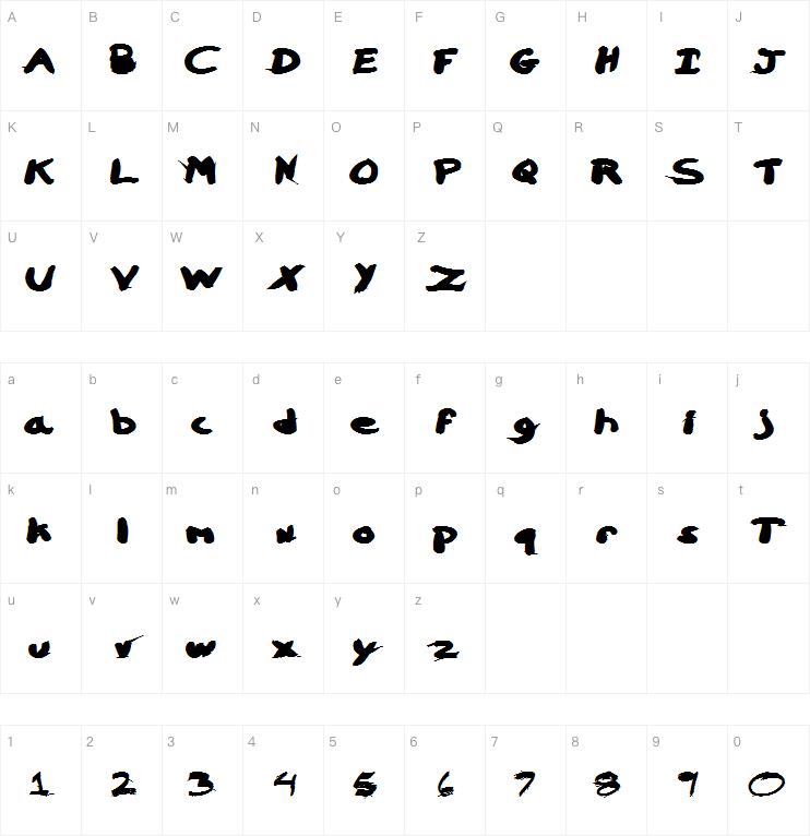 TINDAL字体