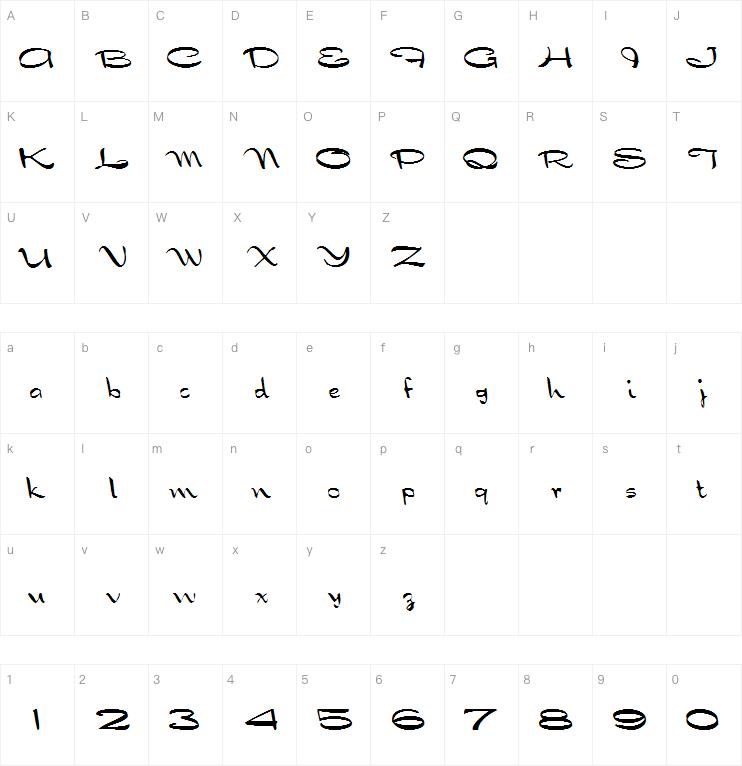 XRAYCOPY字体