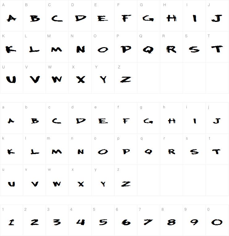 SPLASHFONT字体
